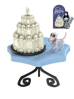Ultra Rare Corpse Bride Wedding Cake Miniverse Make It Mini Halloween Series 4
